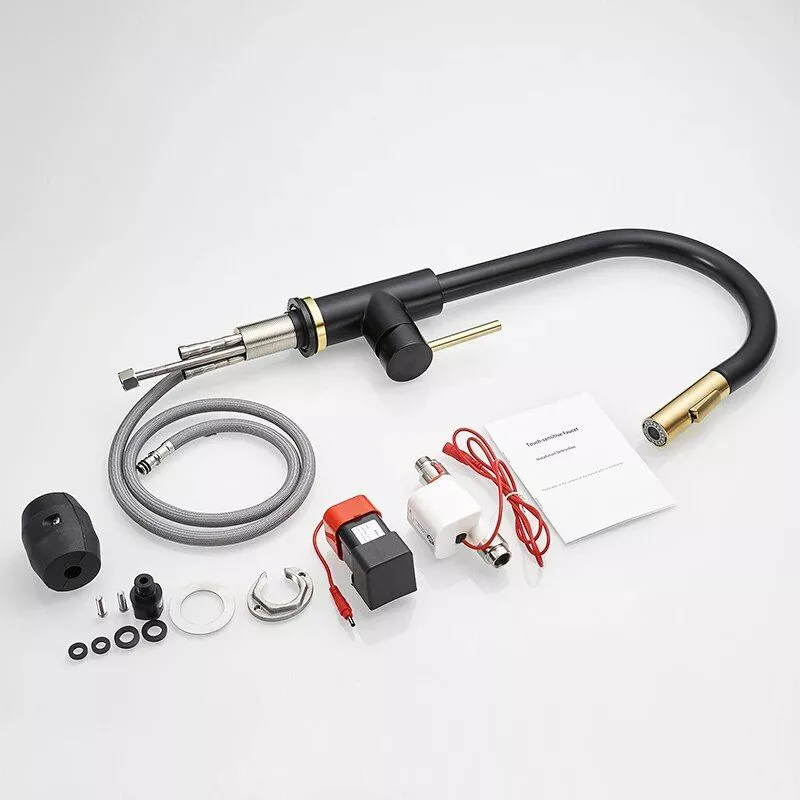 Gold Touch Sensor Kitchen Faucet