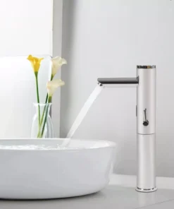 Chrome Touchless Sensor Bathroom Faucet