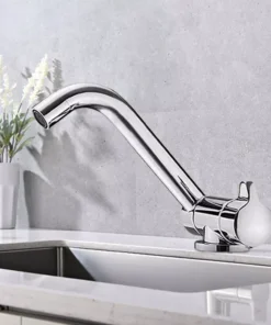 360° Rotating Foldable Hot & Cold Water Kitchen Faucet