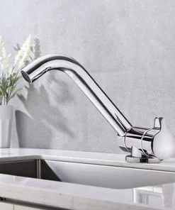 360° Rotating Foldable Hot & Cold Water Kitchen Faucet
