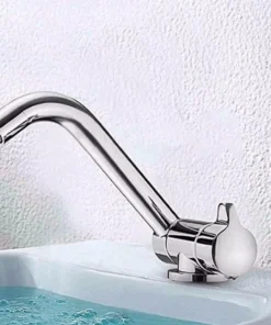 360° Rotating Foldable Hot & Cold Water Kitchen Faucet