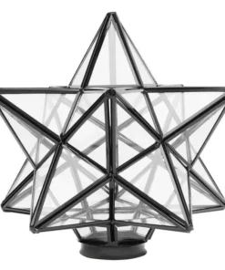 Modern Moravian Star Ceiling Light