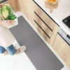 Gray Waterproof Anti-Fatigue Kitchen Mats
