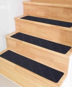 Modern Anti-Slip Indoor Stair Treads for Safety & Decor