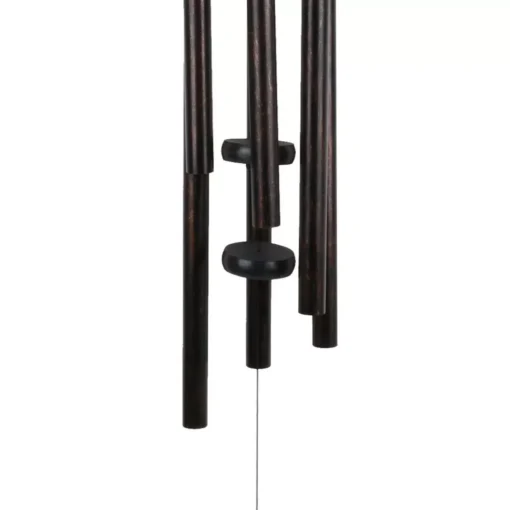 Elegant Bronze Pine Metal Wind Chime - Image 6