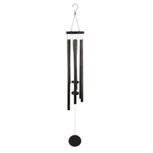 Elegant Bronze Pine Metal Wind Chime - Image 3