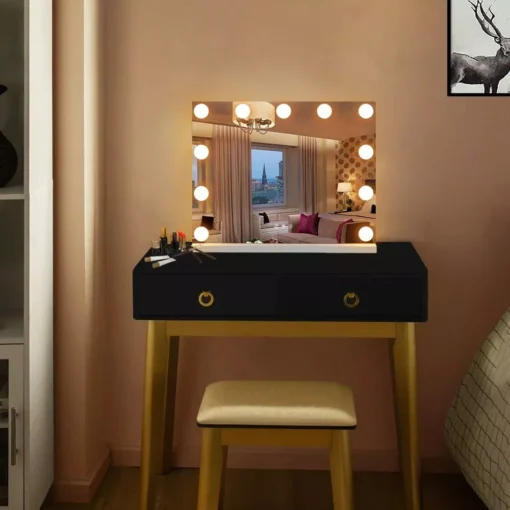 Hollywood LED Touch Screen Vanity Mirror with 13 Bulbs - Image 3