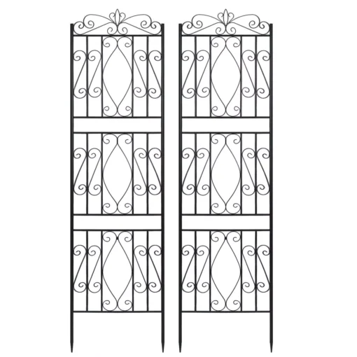 Elegant 2PCS Metal Garden Trellis - Image 3