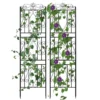 Elegant 2PCS Metal Garden Trellis