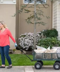 Heavy-Duty Towable Garden Utility Cart