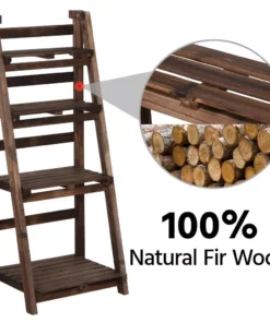 4-Tier Bamboo Plant Stand