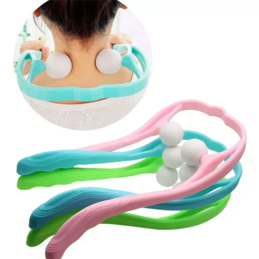 Pressure Point Therapy Hand Roller – Neck & Shoulder Self Massager - Image 3