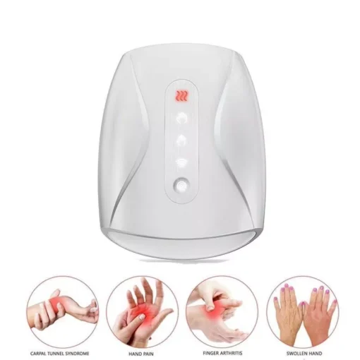 Wireless Hand Massager with Heat & Air Pressure for Stress Relief - Image 2