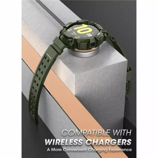 Rugged Protective Case with Strap for Samsung Galaxy Watch Active 2 (44mm) - Image 6