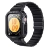 Apple Watch 45/44mm Rugged Case with Magnetic Silicone Strap