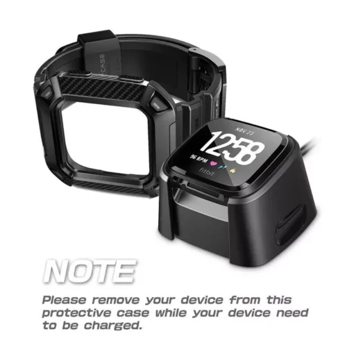Rugged Protective Wristband Case for Fitbit Versa & Versa Lite - Image 5