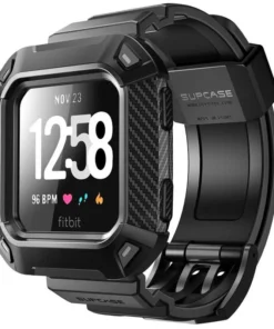 Rugged Protective Wristband Case for Fitbit Versa & Versa Lite
