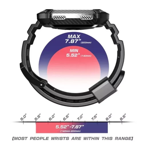 Rugged Protective Wristband Case for Fitbit Versa & Versa Lite - Image 7