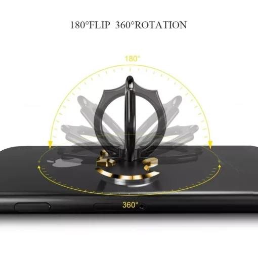 Luxury Bat Finger Ring Phone Holder & Stand - Image 3