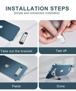 Portable Desktop Phone Holder – Universal Aluminium Alloy Stand