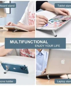 Portable Desktop Phone Holder – Universal Aluminium Alloy Stand