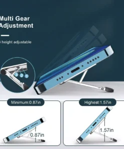 Portable Desktop Phone Holder – Universal Aluminium Alloy Stand