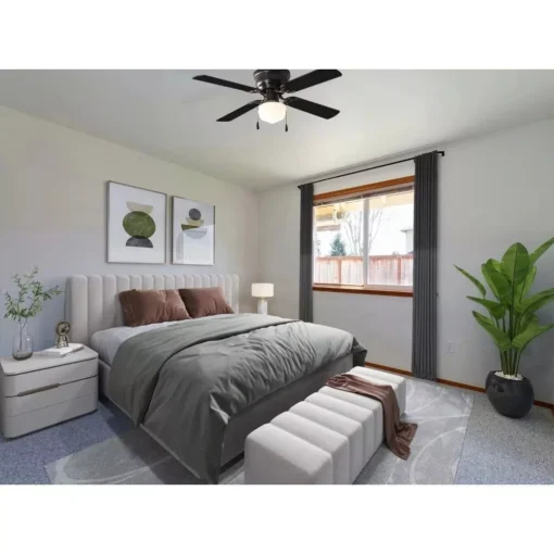 Mainstays 42″ Indoor Ceiling Fan with Light - Image 3