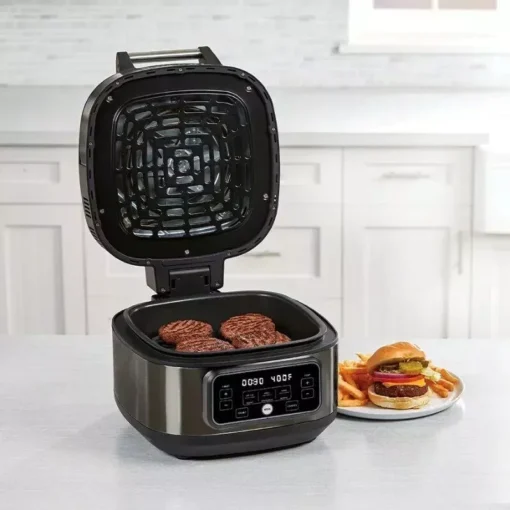 5.5 Quart Multi-Function Indoor Grill and Air Fryer - Image 2