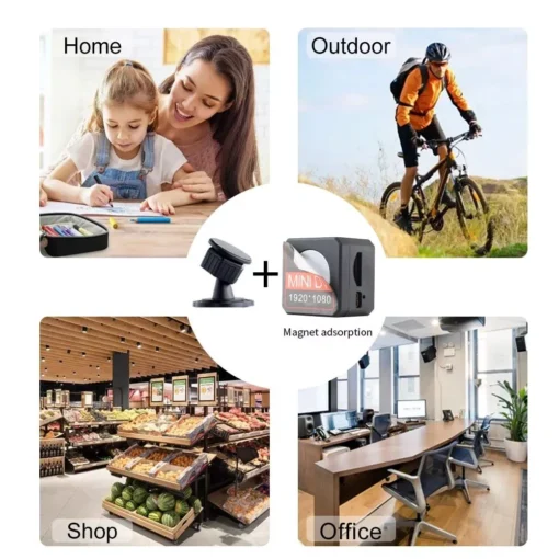 Compact HD 1080P Mini Camera with Night Vision and Motion Detection - Image 4