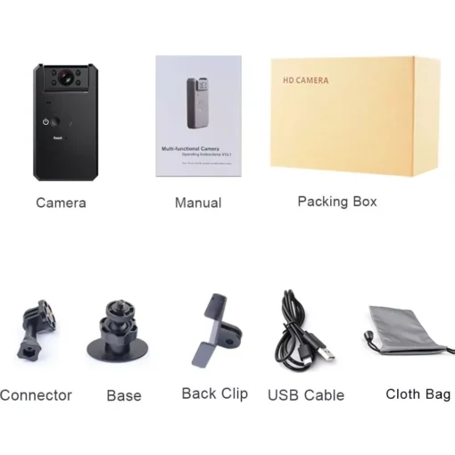 1080P Mini Camcorder with Night Vision and Motion Detection - Image 5