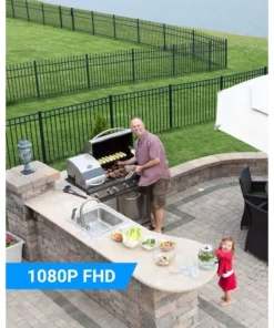 1080P HD Night Vision PTZ Bullet Security Camera