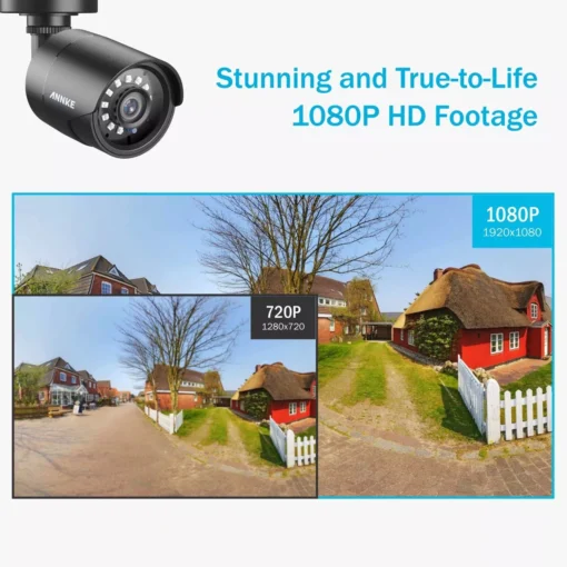 1080P Full Color Night Vision Security Bullet Camera - Image 5