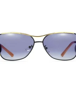 Luxurious Oversized Polarized Sunglasses with Gradient Lens