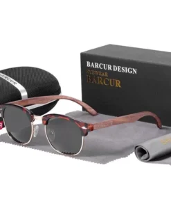 Classic Polarized Wooden Sunglasses