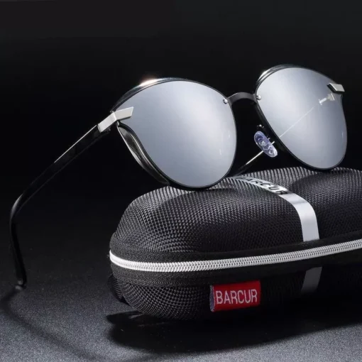 Chic Vintage Polarized Cat Eye Sunglasses for Women