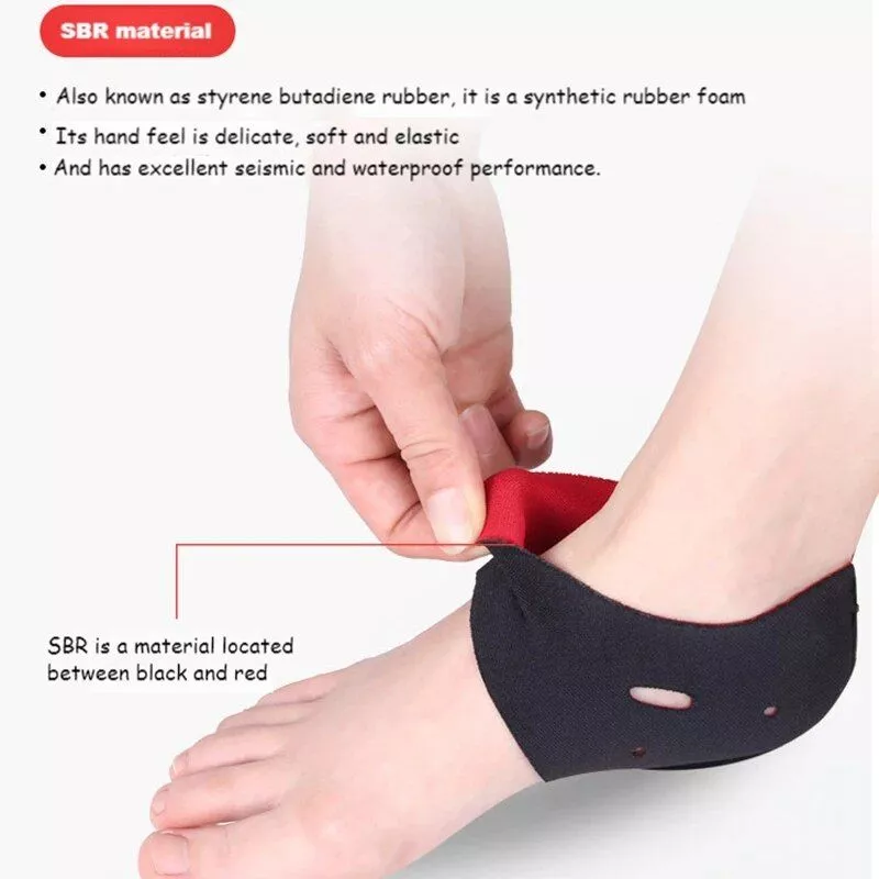 2Pcs Heel Pain Relief Protector Sleeves