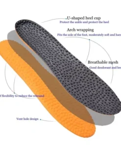 High-Performance Memory Foam Insoles for Enhanced Comfort & Support