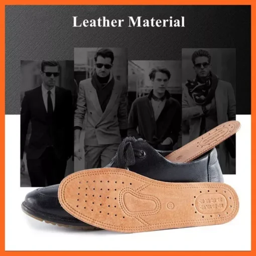 Comfort Cowhide Leather Insoles