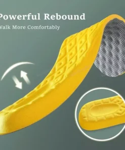 Comfort Latex Insoles for Enhanced Athletic & Daily Comfort