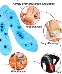 Magnetic Acupressure Massage Insoles for Weight Loss & Foot Health