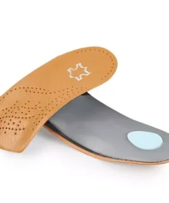 Arch Support Cowhide Insoles for Plantar Fasciitis & Foot Comfort