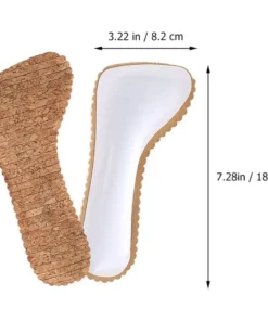 Cork Non-slip Shoe Pads: Ultimate Comfort for Women’s Sandals and High Heels