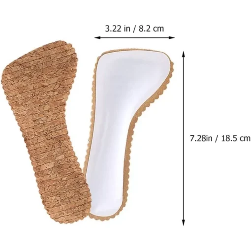 Cork Non-slip Shoe Pads: Ultimate Comfort for Women’s Sandals and High Heels