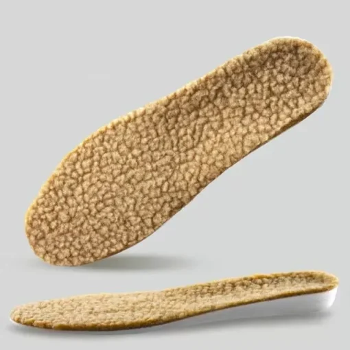 Winter Warm Height Increase Insoles – 1Pair Sports Shock Absorption Shoes Insole