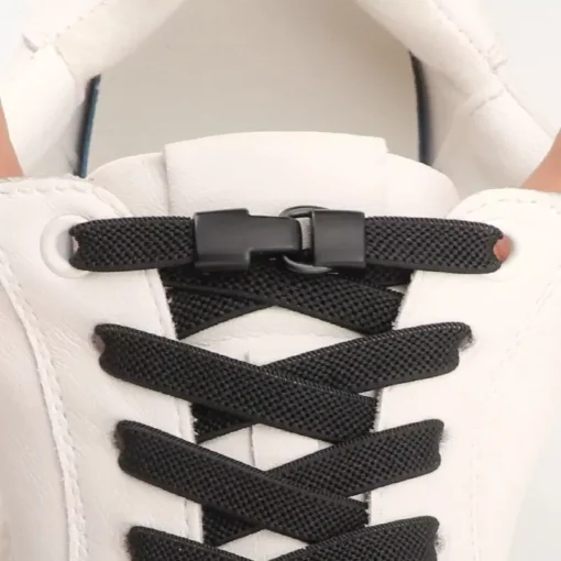 Hook Lock No Tie Shoelaces – Elastic Laces for Sneakers