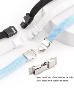 Hook Lock No Tie Shoelaces – Elastic Laces for Sneakers