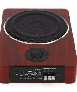 Compact 8″ Under-Seat Active Subwoofer with Amp Kit