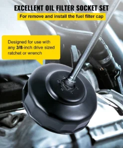 14 Piece Low Profile Oil Filter Socket Set