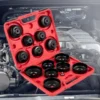14 Piece Low Profile Oil Filter Socket Set
