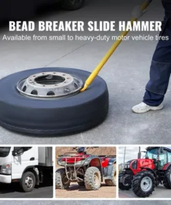 Heavy-Duty Slide Hammer Tire Bead Breaker Tool for All Vehicles